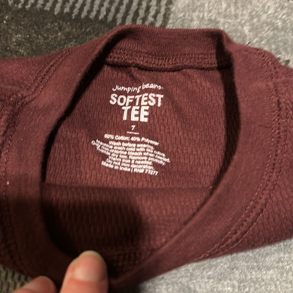 Jumping beans long sleeve boys t-shirts size 7 - Picture 3 of 3